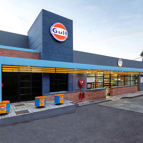Commercial Photography, Gulf Fuel station, South Africa