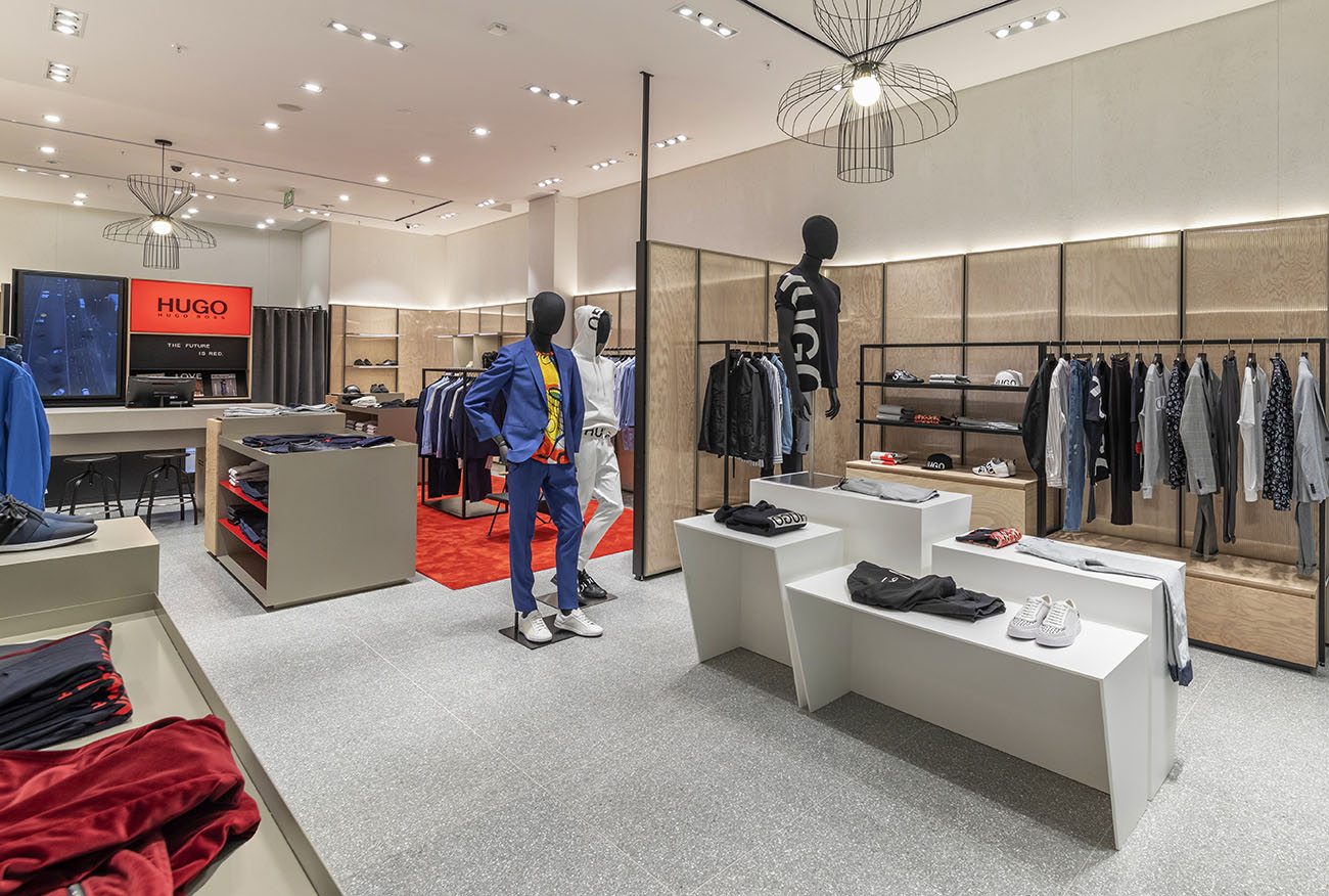 Interior Photography, Hugo Boss Store Sandton