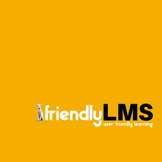 Friendly LMS Business card Graphic Design