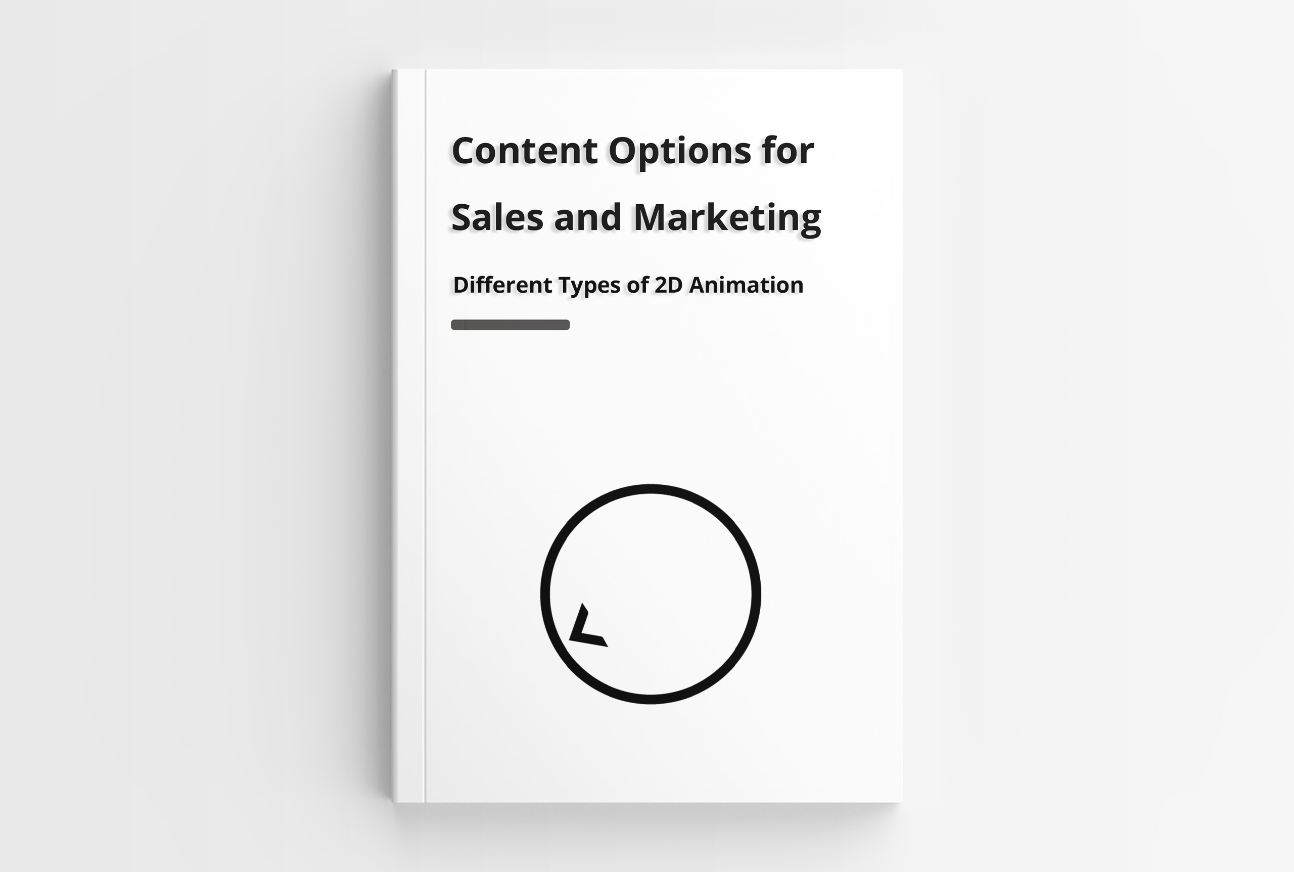 2D Animation content options for sales and marketing