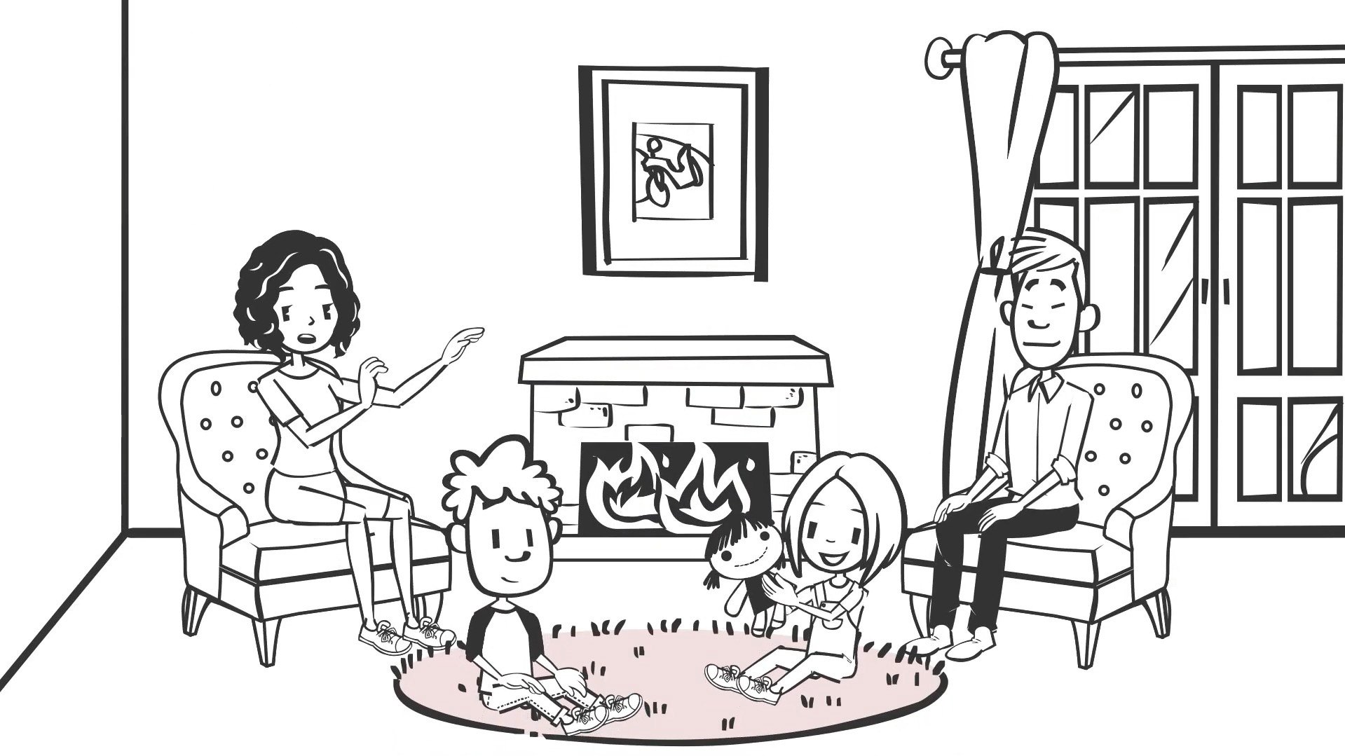 Whiteboard animation